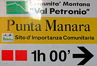 Wanderweg nach Punta Manara