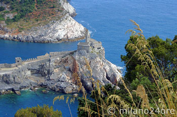 Kirche San Pietro und Insel Palmaria