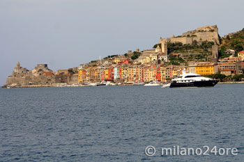 Portovenere mit Castello Doria